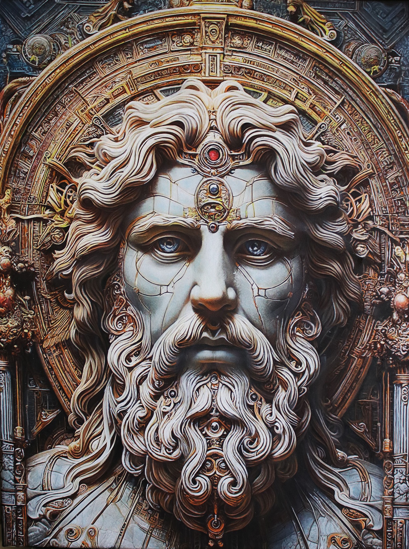 Platon (60cm x 80cm) 2024