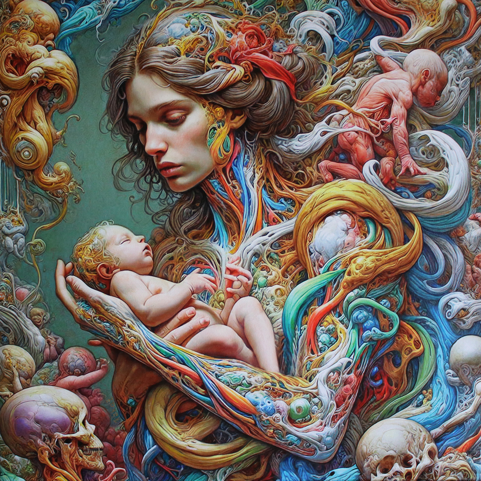 Maternalis (70cm x 70cm) 2025