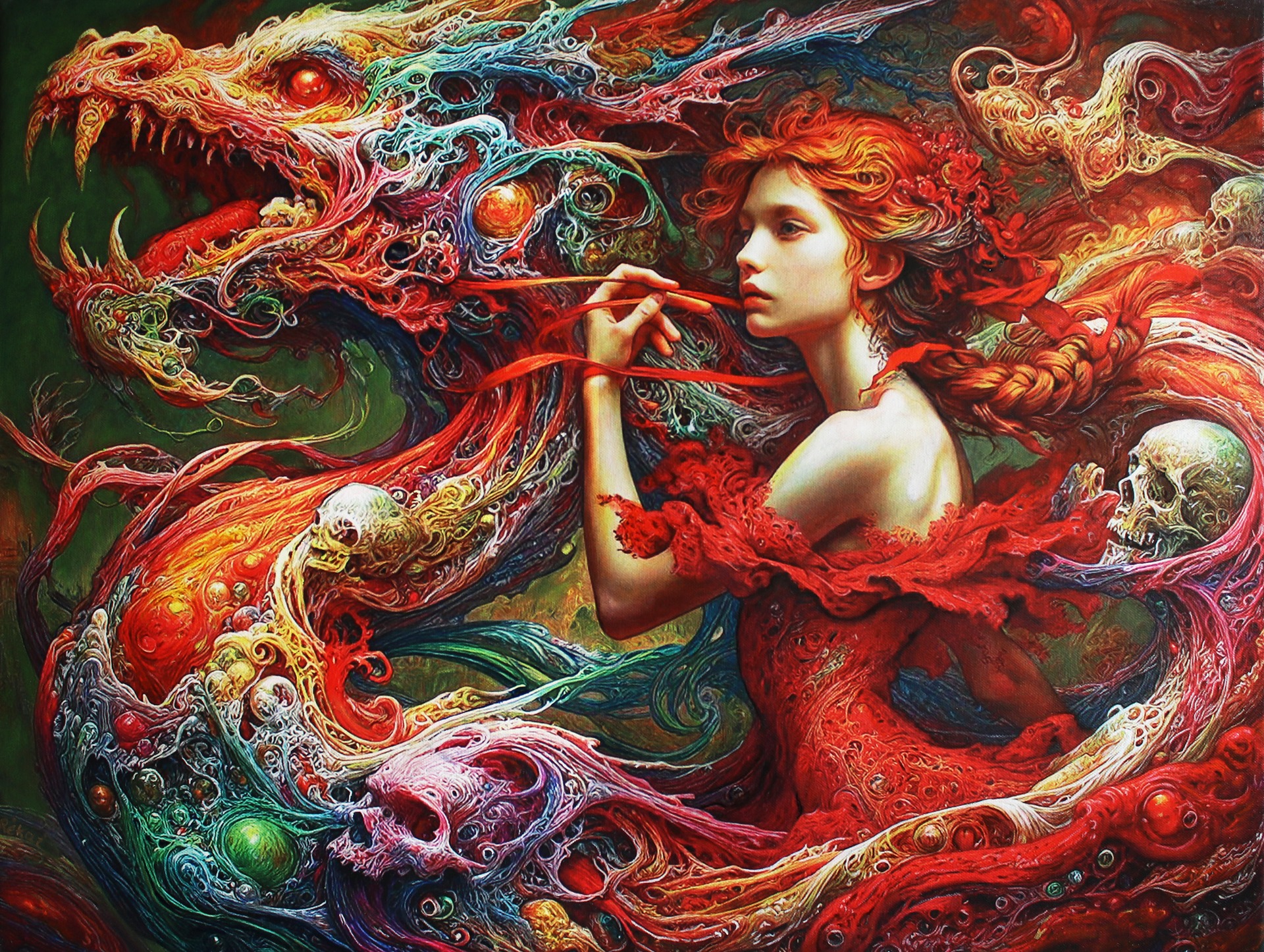 Dragon Soul (60cm x 80cm) 2025