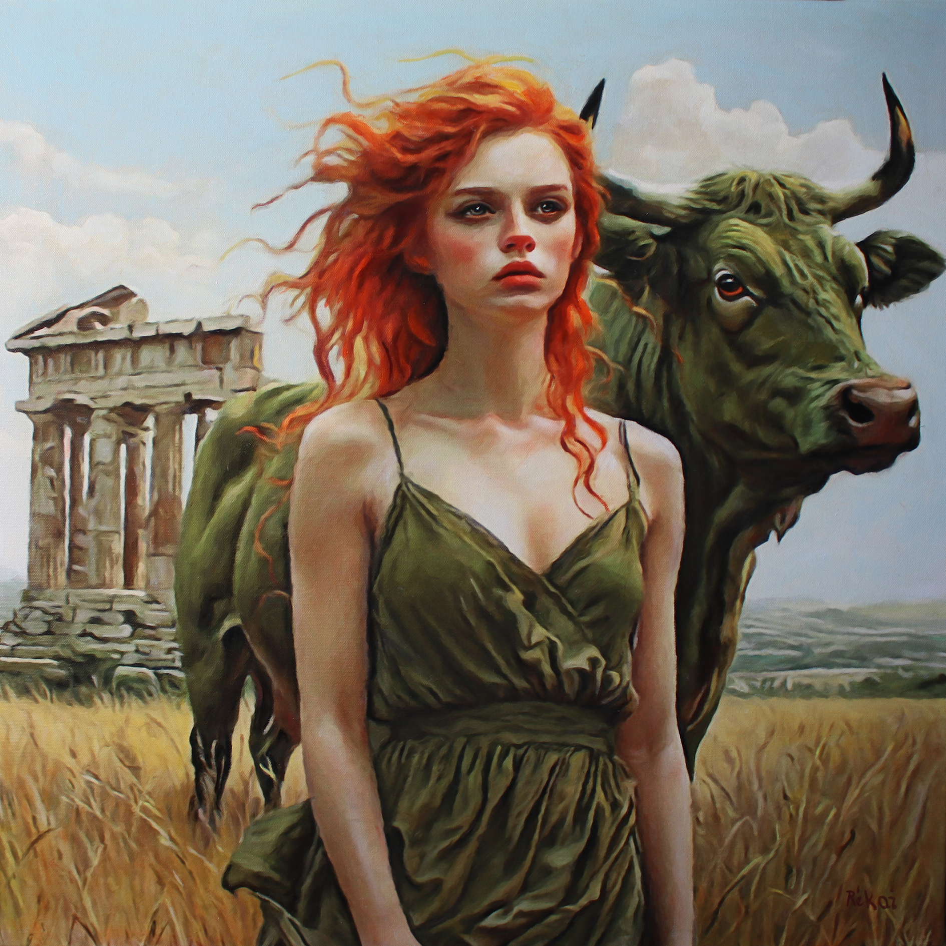 Emlékek Krétáról (70cm x 70cm) 2025