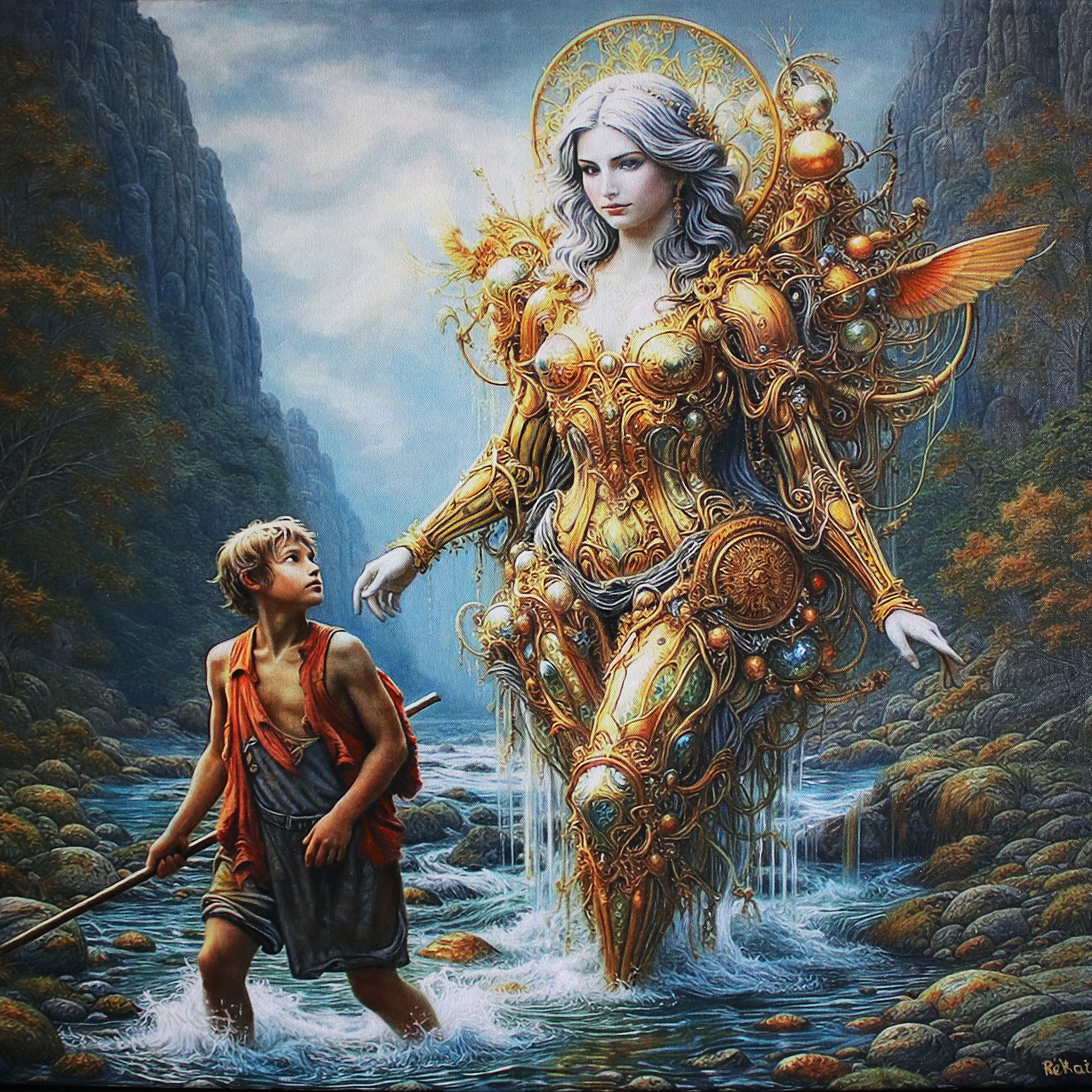 A különös (70cm x 70cm)