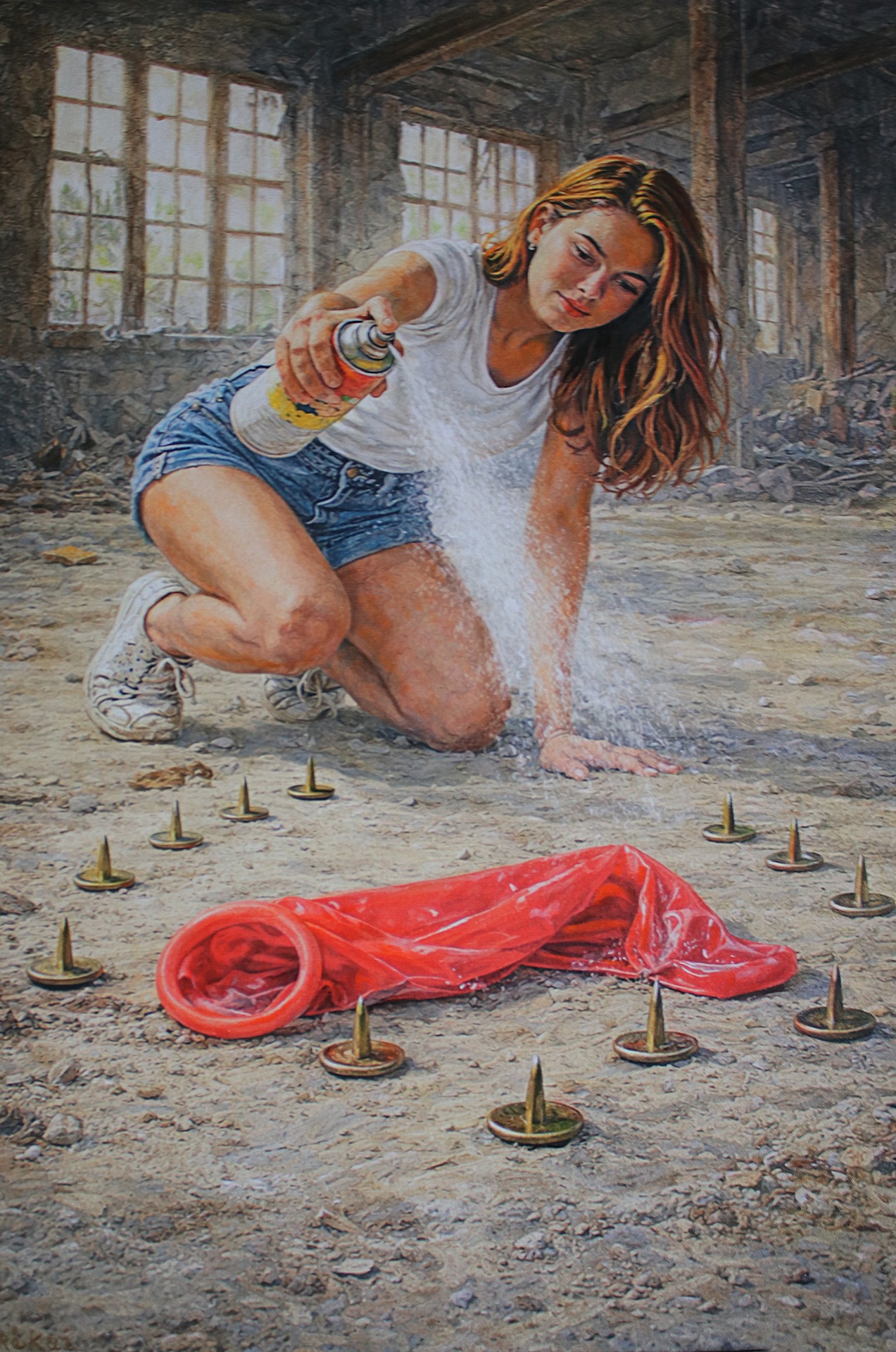 Spray    90cm x 60 cm